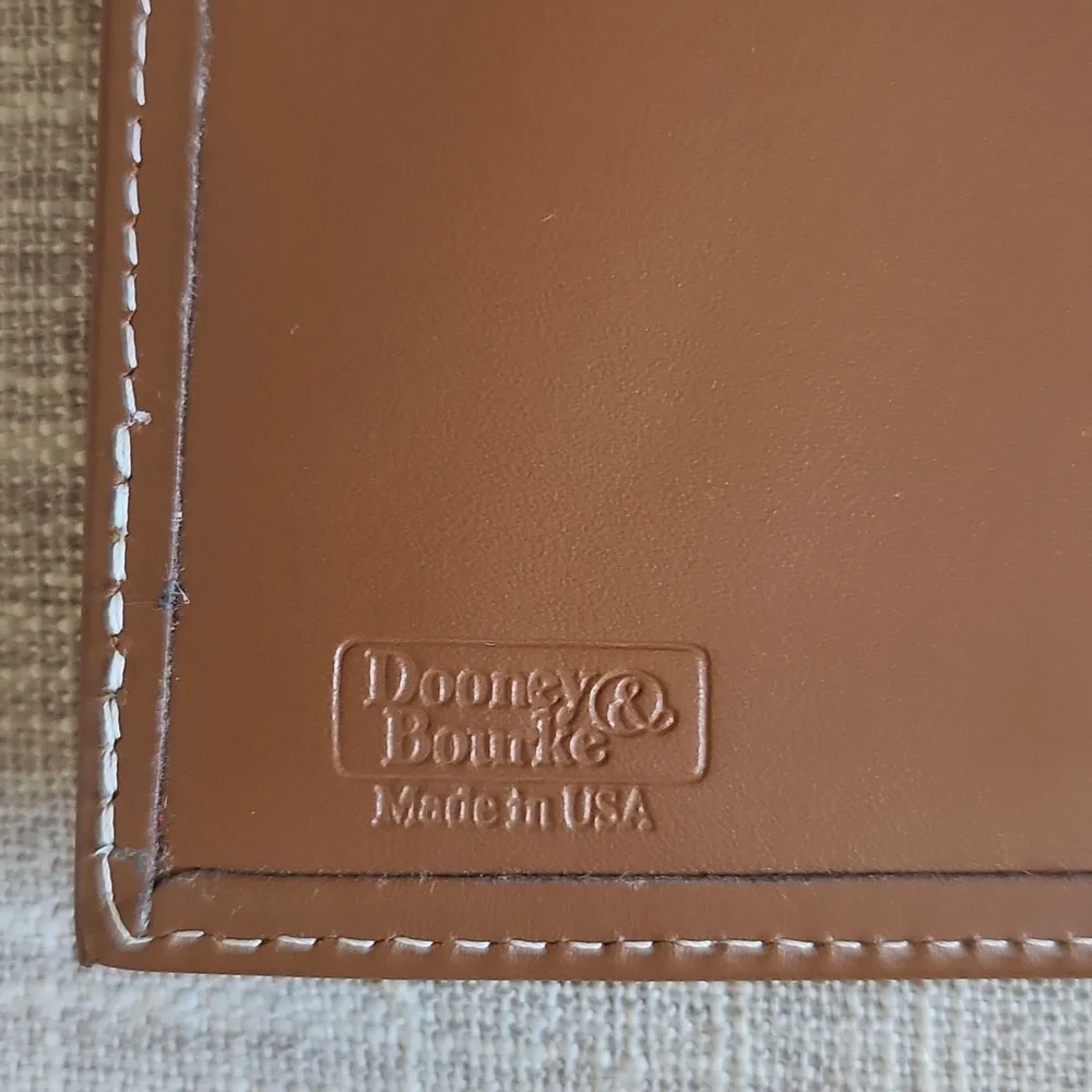 Dooney & Bourke Panama Collection Tri-fold Snap Wallet - Picture 7 of 8